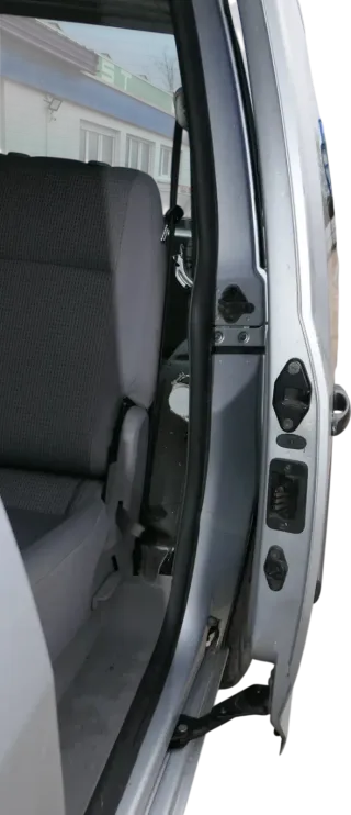 VW Caddy 3 2k Beifahrertür Tür hinten links silber LA7W Schiebetür Scheibe - Bild 12