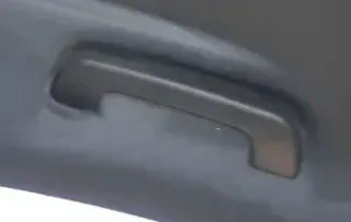 4x Audi A4 8K Angstgriffe Haltegriffe Angstgriff 4 Stück schwarz Griff Griffe - Bild 2