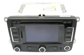 VW Passat 3C Golf Navi Navigationssystem 3C0035270 RNS 310 + Code - Bild 3