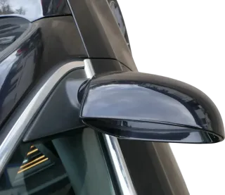 VW Passat 3C elektrischer Spiegel Außenspiegel rechts m.Glas Blinke schwarz LC9X - Bild 3
