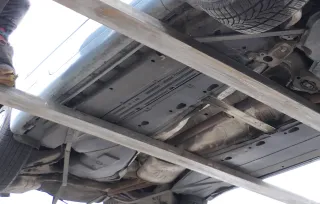 A4 8H Cabrio Unterbodenverkleidung Verkleidung rechts unten Abdeckung - Bild 1