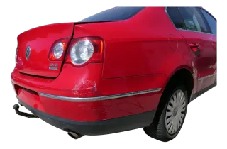 Passat 3C Limousine Stoßstange hinten Heckstoßstange Stoßfänger rot LY3D - Bild 5