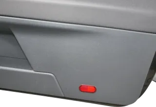 1x VW Polo 9N Türverkleidung Verkleidung Tür vorne rechts 2/3-Türer Griff Öffner - Bild 2