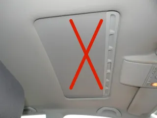 VW Polo 9N3 9N Himmel Innenraum Decke Dachhimmel Dach 2/3 Türer grau Schiebedach - Bild 3
