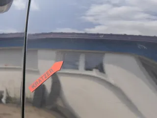 VW Polo 9N3 Kotflügel vorne rechts schwarz LC9Z - Bild 17