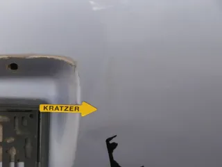 VW Passat 3B Kombi Variant Heckklappe Klappe hinten mit Scheibe blau LL5Y - Bild 6