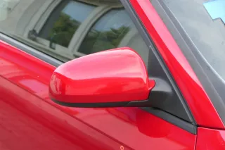 Audi A3 8P elektrischer Spiegel Außenspiegel vorne rot LY3J + Glas - Bild 1