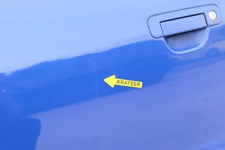 A4 B5 Tür nur Türblatt vorne links Fahrertür blau LZ5M Kombi oder Limo - Bild 8