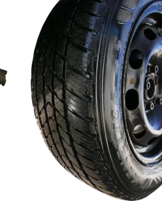 4x Polo 6R 9N Ibiza Felgen 185/60 R14 Allwetterreifen M+S 6jx15 ET38 Reifen 4-5m - Bild 8
