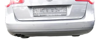 VW Passat 3C Kombi Stoßstange hinten Heckstoßstange Stoßfänger grau LA7T 9999244 - Bild 1