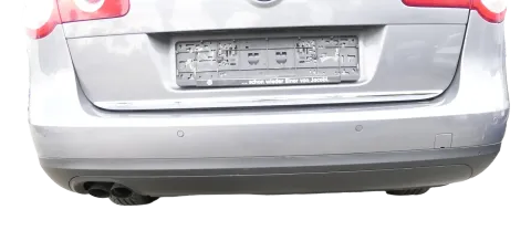 VW Passat 3C Kombi Stoßstange hinten Heckstoßstange Stoßfänger grau LA7T 9999244