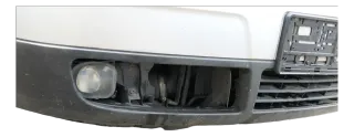 Audi A6 4B Nebelscheinwerfer Nebelleuchte rechts 4B0941700C Facelift + Gitter - Bild 1