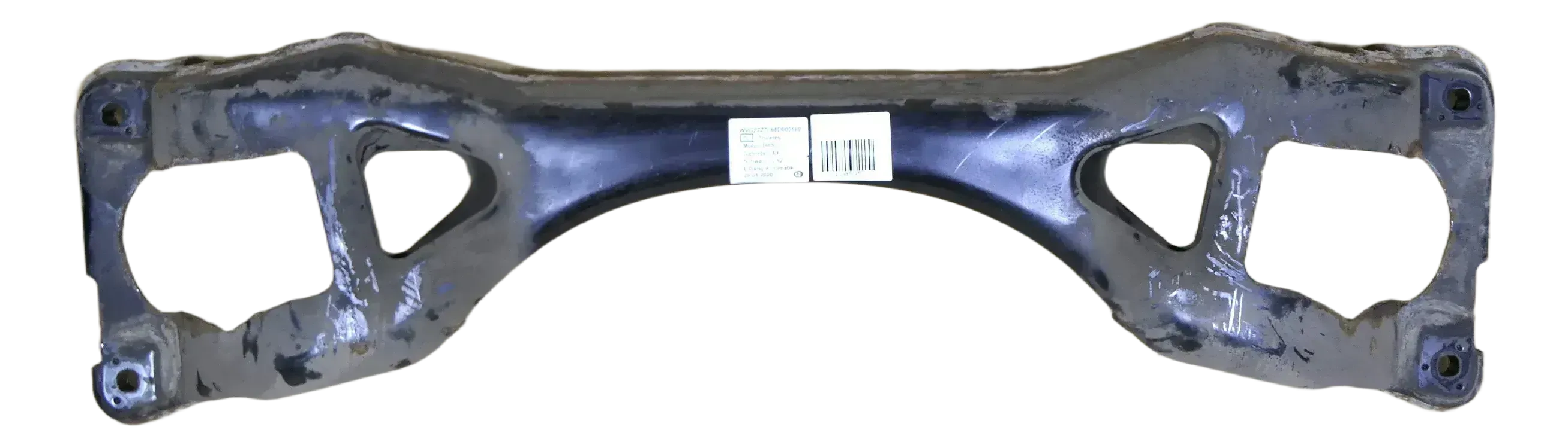 VW Touareg 7L Allrad Stoßdämpfer Hilfsrahmen Achse Luftfederung 7L0512369B - Bild 1