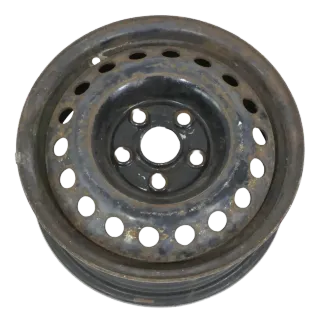 1x VW T4 Felge Felgen 6jx15H2 ET44 15 Zoll 7D0601027A Stahlfelge - Bild 2
