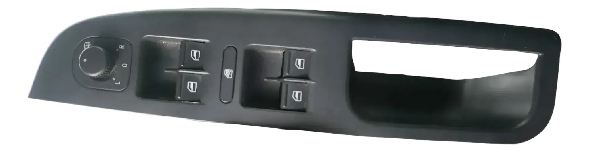 VW Golf 5 1K elektrisch Fensterheber Schalter vorne links 4-Fach Spiegelschalter - Bild 1