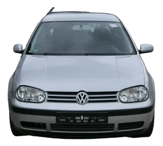 VW Golf 4 Motorhaube Haube Klappe vorne silber grau LA7W grau reflexsilber - Bild 1