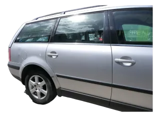 VW Passat 3B 3BG 3B6 Kombi Avant Tür hinten rechts mit Scheibe grau silber LB7Z - Bild 3