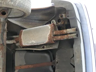 VW Golf 3 Auspuff Mitteltopf + Endschalldämpfer 1,9 TDI 1Z AHU ALE - Bild 3