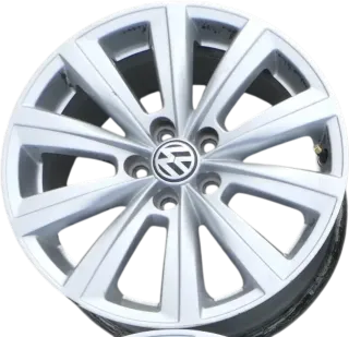 1x VW Polo 6R Alufelge Felge 6R0601025 original Mistral 7Jx16 H2 ET46 - Bild 1