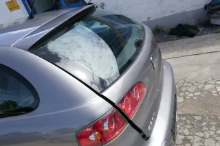 Seat Ibiza 6L Heckklappe Klappe hinten Kofferraumklappe grau LS7U ohneBremsleuch - Bild 4