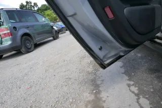 Audi A6 4B C5 Tür Türblatt hinten links grau silber LY7M nur Türblatt - Bild 2