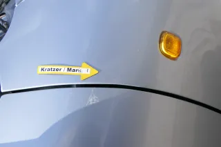 Audi A3 8L Kotflügel vorne rechts silber grau LY7M - Bild 4