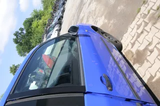 VW Lupo Seat Arosa Tür vorne rechts Beifahrertür blau LS5J (mechanischerFenst - Bild 2