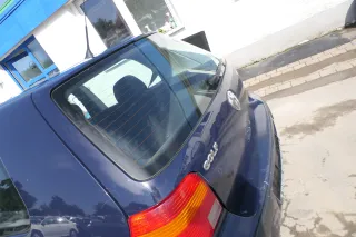 VW Golf 4 Limousine Heckklappe Kofferraumklappe Klappe hinten blau LA5G ohnAnb - Bild 4
