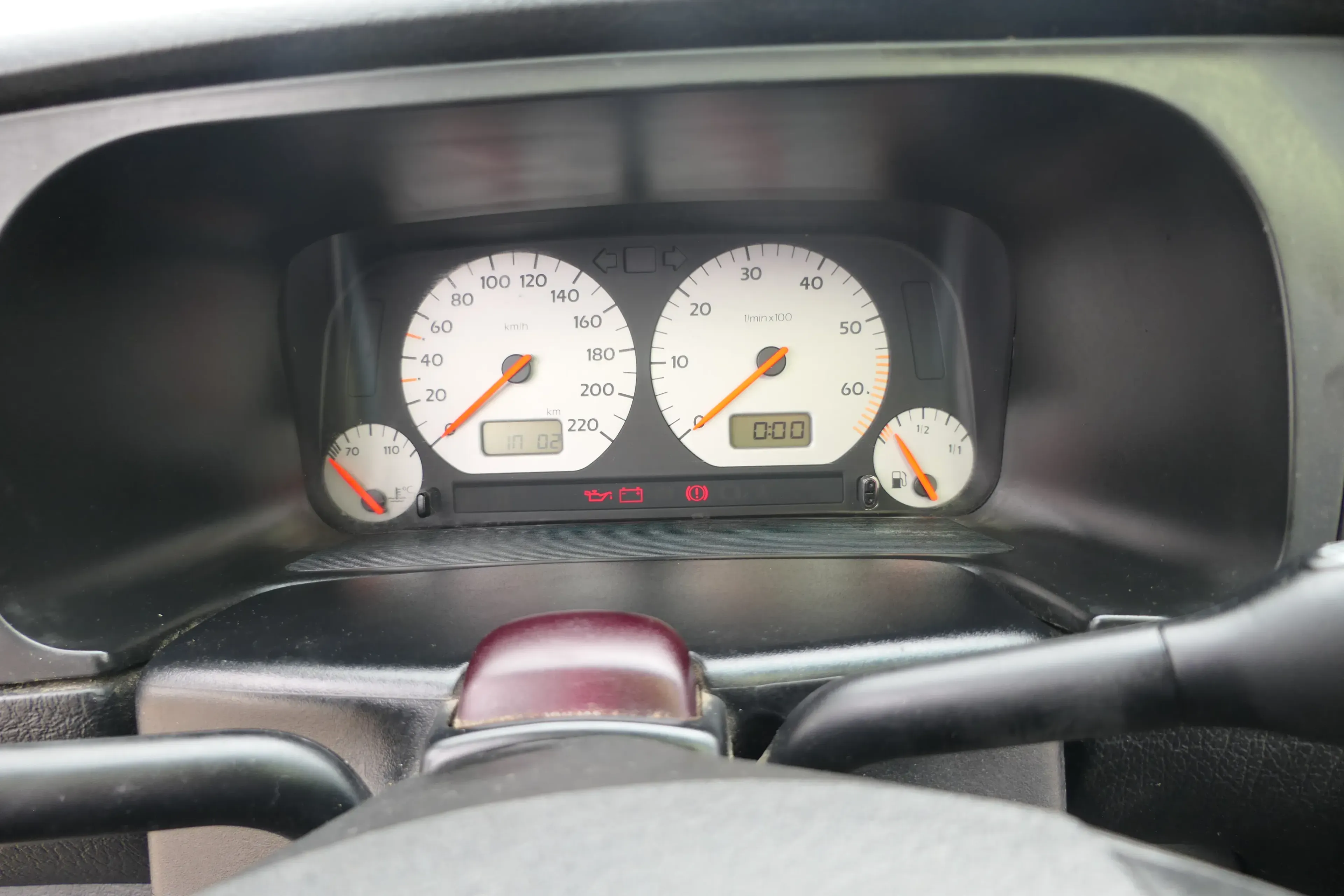 VW Golf 3 Tacho Tachometer Kombiinstrument 252.000KM 1H0919865A - Bild 1