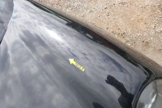 VW Lupo Motorhaube Klappe Frontklappe Haube vorne schwarz L041 uni - Bild 9