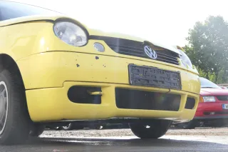 VW Lupo 6X Stoßstange vorne Frontstoßstange Stoßfänger gelb LD1B Sport - Bild 8