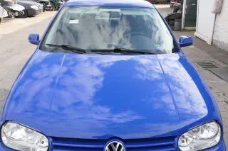 VW Golf 4 Motorhaube Haube Klappe vorne blau LW5Z - Bild 1