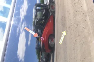 VW Fox 5Z Tür vorne links Fahrertür schwarz L041 - Bild 5