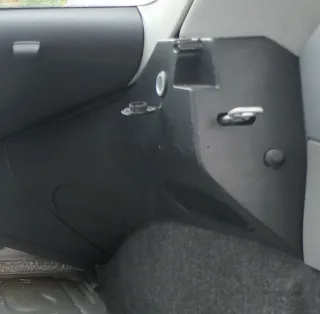 VW New Beetle 9C Abdeckung Verkleidung Kofferraum hinten links - Bild 1