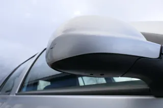 VW Golf 4 Bora manueller Spiegel rechts Außenspiegel silber grau LA7W Glas - Bild 3