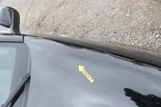 VW Lupo Motorhaube Klappe Frontklappe Haube vorne schwarz L041 - Bild 8