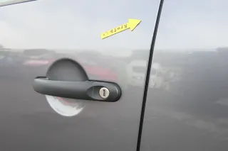 VW Touran 1T 1T3 Tür vorne links Fahrertür grau LD7X OHNE Anbauteile Cross - Bild 8