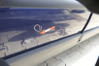 VW Passat 3B 3BG 3B6 Kombi Avant Tür hinten rechts mit Scheibe blau LB5N - Bild 3