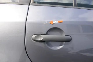 VW Touran 1T 1T3 Tür hinten rechts grau LD7X - Bild 9