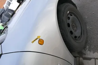 Audi A3 8L Kotflügel vorne rechts silber LY7M grau - Bild 3
