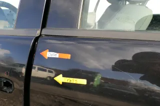 Skoda Fabia 6Y Limousine Schrägheck Tür hinten links schwarz LF9R - Bild 3
