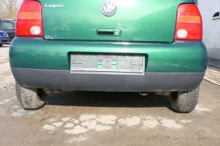 VW Lupo Stoßstange hinten Heckstoßstange Stoßfänger grün LA6N - Bild 1