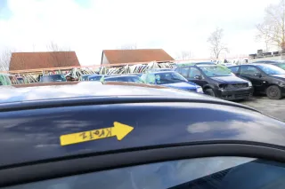 VW Polo 6N 6N2 Tür vorne rechts Beifahrertür 2/3-Türer schwarz LC9Z - Bild 4