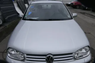 VW Golf 4 Motorhaube Haube Klappe vorne silber grau LA7W grau reflexsilber - Bild 1