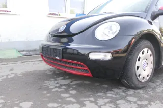 VW New Beetle 9C Stoßstange vorne Stoßfänger vorn schwarz L041 - Bild 3