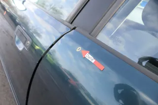 Audi A4 B5 Tür Türblatt hinten links grün LZ6U Kombi Limo - Bild 4
