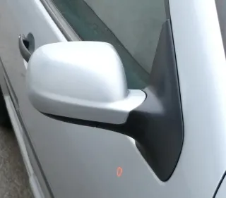 Golf 4 Bora elektrischer Spiegel vorne rechts Außenspiegel grau silber LA7W Glas - Bild 3