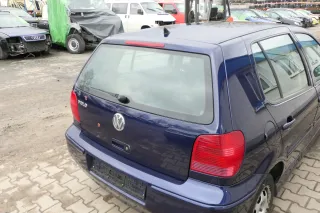 Polo 6N2 Heckklappe Klappe hinten Kofferraumklappe blau LB5N Scheibe - Bild 3