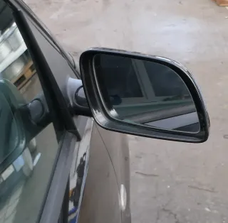 VW Polo 9N 9N3 elektrischer Spiegel Außenspiegel rechts vorne schwarz LC9Z - Bild 2