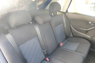 Seat Ibiza 6L Rückbank Rücksitzbank Sitz mit Kopfstütze Sitzbank 3-Punkt Sitze - Bild 4